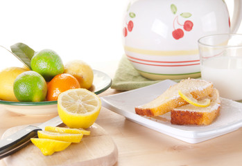 fresh lemon cake