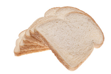 Stack of White Bread