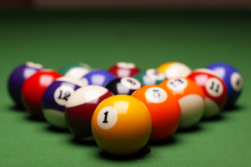 Billiard balls!