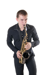 Fototapeta premium saxophonist
