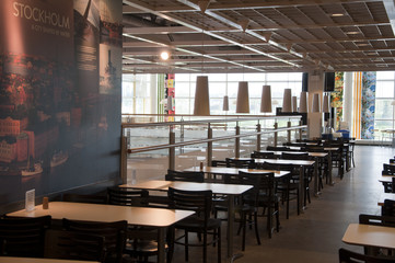 Euro style diner cafe