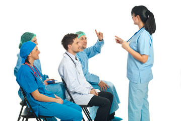 Obraz premium Doctors conference