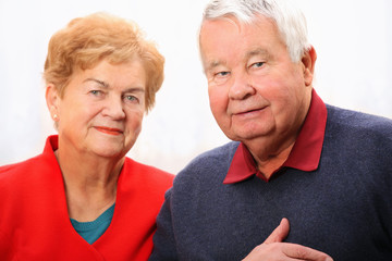 Portrait of a senior couple