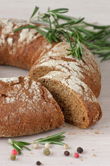 Tasty Finnish rye bread