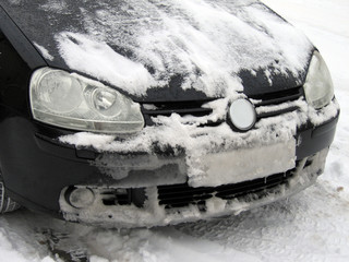 Winter Auto fahren