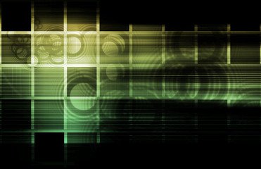 Abstract Glowing Background