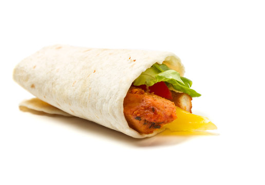 Spicy Chicken Wrap