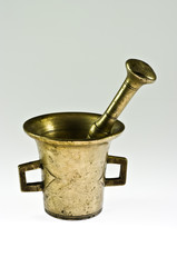 Brass mortar