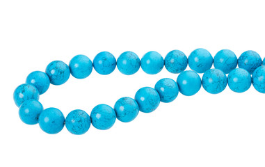 blue beads