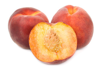 heap of ripe peaches