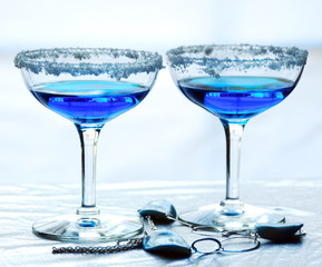 Glass for a cocktail