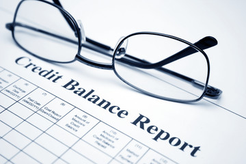 Credit balance report