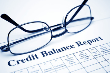 Credit balance report