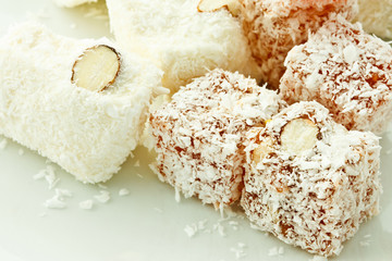Turkish delight, famous dessert of Tutkey