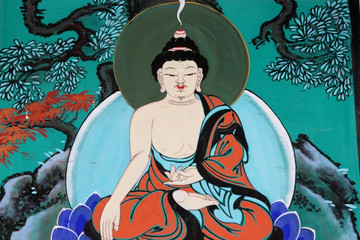 Painting of Buddha
