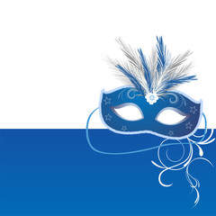 Elegante Faschingsmaske