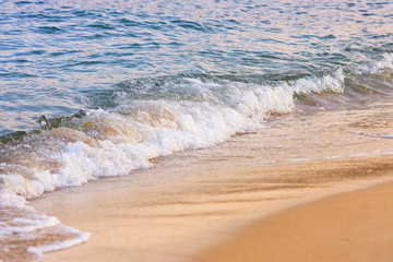 blue  water ashore sea