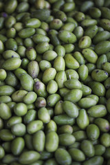 olives vertes fraiches en vrac