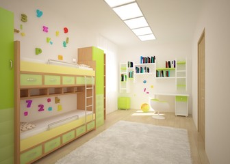 green children room