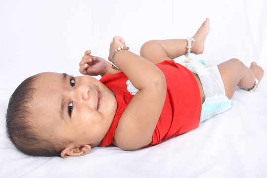 Smiling Indian Cute Baby