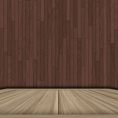wooden room