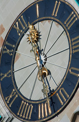 Dial of the ancient clock