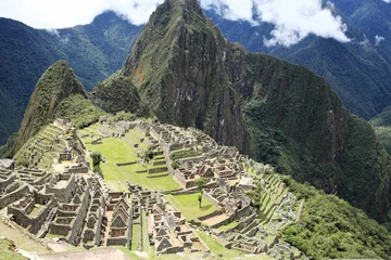 Fototapeten Lost City of Machu Picchu - Peru © Mirma