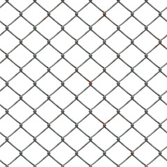 High-res chain link fence pattern - seamless