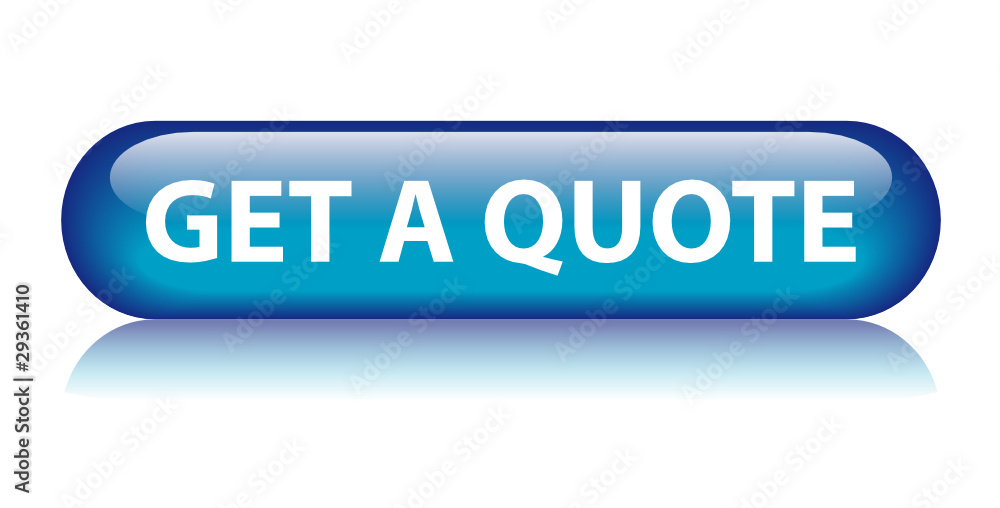 Poster “get a quote” web button (price calculator service quotation)