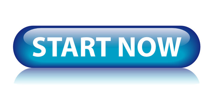 "START NOW" Web Button (internet homepage website click here go)
