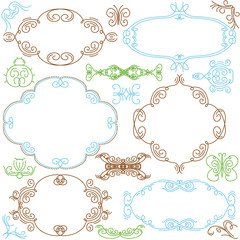 decorative elements, vector