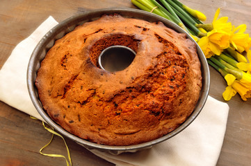 Rührkuchen in der Form