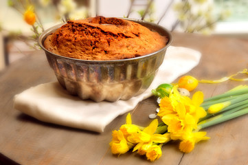 Kuchen in der Osterzeit