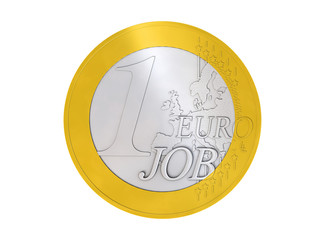 ein - euro - job - m&uuml;nze