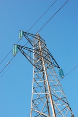 conduttori di alta tensione elettrica