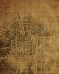 Drawing of a building