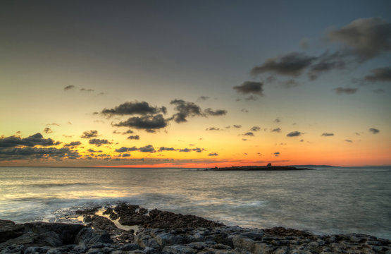 Magical sunset over Atlantic ocean © Patryk Kosmider