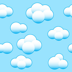Abstract light blue sky background
