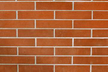 Orange brick wall for background