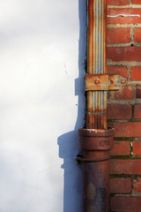 Commercial roof drain pipe