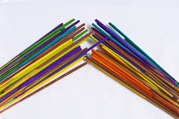 Incense.Multicolored