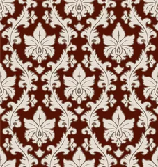 Foto op Plexiglas floral damask pattern © irmaiirma