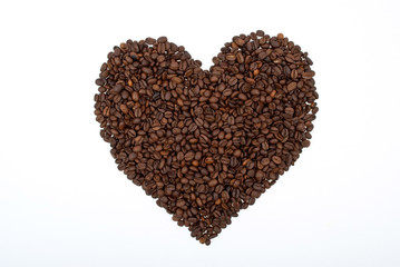 Coffee heart