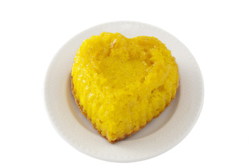 Muffins  in a heart