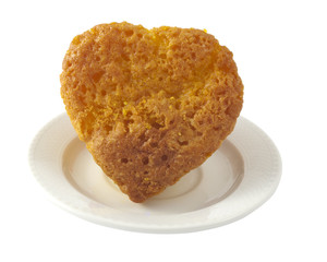 Muffins  in a heart
