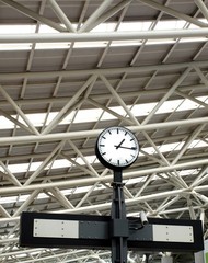 Large Train Station Clock