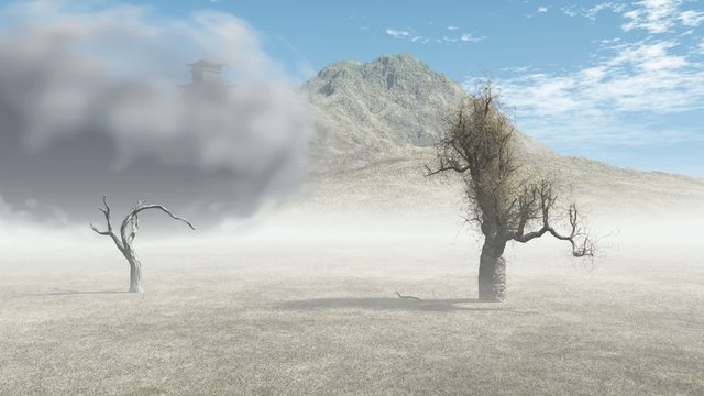 M&auml;rchenwolke zieht vorbei