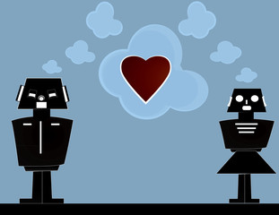 Robot Valentine Concept