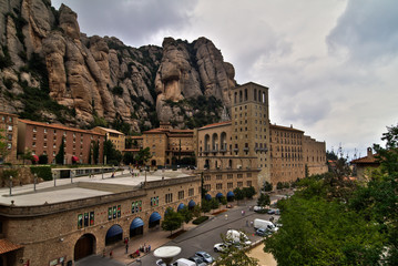 Mountains montserrat, Spain