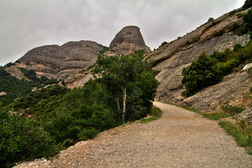 Mountains montserrat, Spain